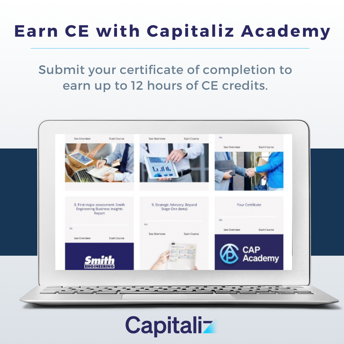 Earn CE with Cap Academy